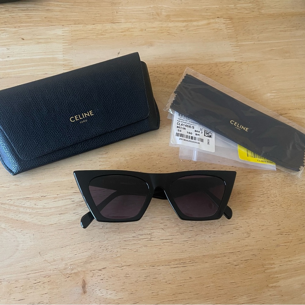 Black Celine Sunglasses